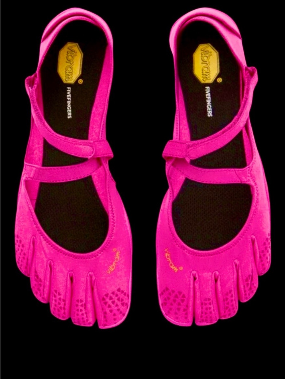 New fuchsia (Pink) VIBRAM Fivefingers V-soul toe shoes - 7-7.5